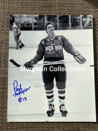 Paul Mckinnon - Autographed 8X10 Photo Washington Capitals
