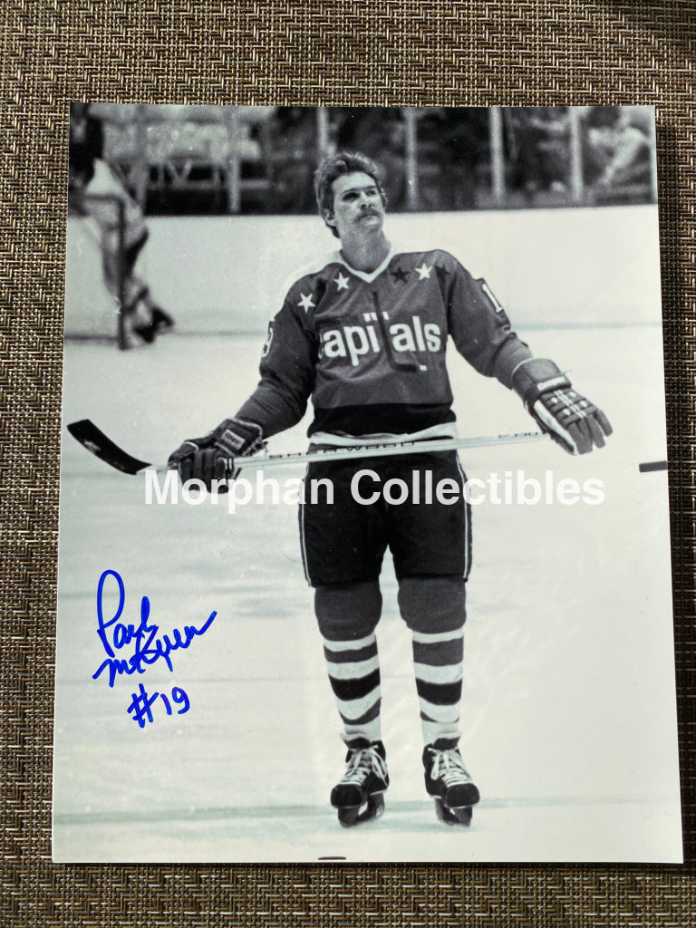 Paul Mckinnon - Autographed 8X10 Photo Washington Capitals