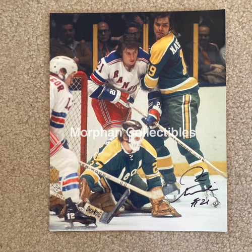 Pete Stemkowski - Autographed 8X10 Photo New York Rangers