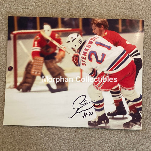 Pete Stemkowski - Autographed 8X10 Photo New York Rangers