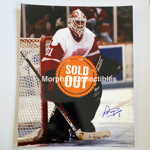 Peter Ing - Autographed 8X10 Photo Detroit Red Wings