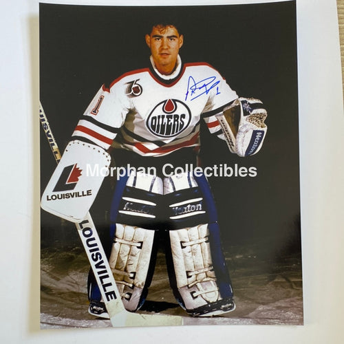 Peter Ing - Autographed 8X10 Photo Edmonton Oilers