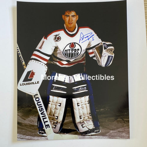 Peter Ing - Autographed 8X10 Photo Edmonton Oilers
