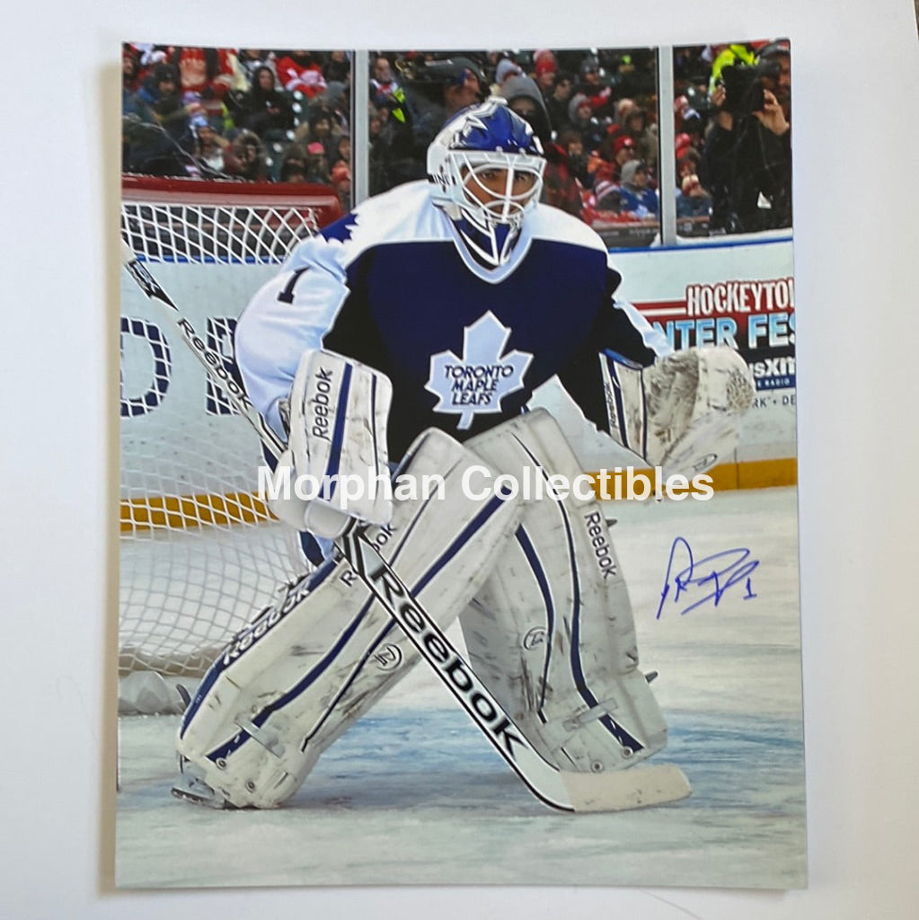 Peter Ing - Autographed 8X10 Photo Toronto Maple Leafs