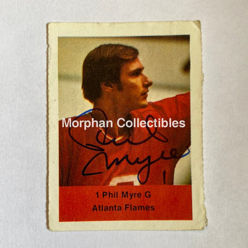 Phil Myre - Autographed Card Loblaws