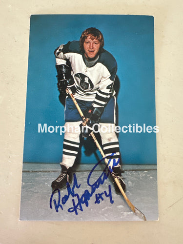 Ralph Hopiavouri - Autographed Card - postcard Card