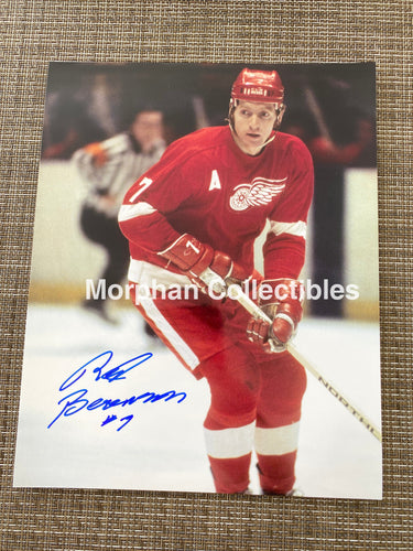 Red Berenson - Autographed 8X10 Detroit Wings Photo