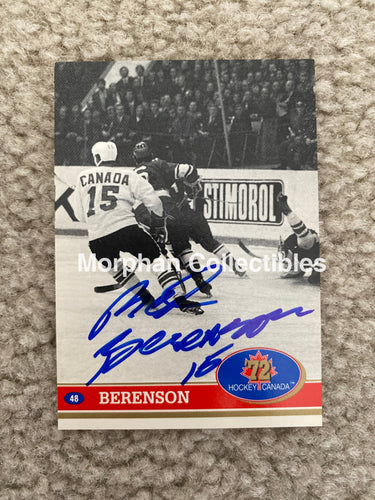 Red Berenson - Autographed Card 72 Series