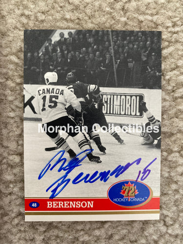 Red Berenson - Autographed Card 72 Series