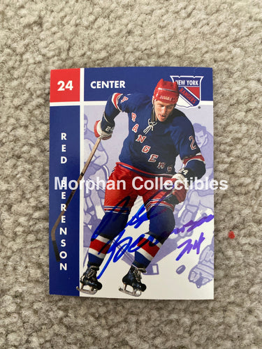 Red Berenson- Autographed Card - Parkhurst 1966/67