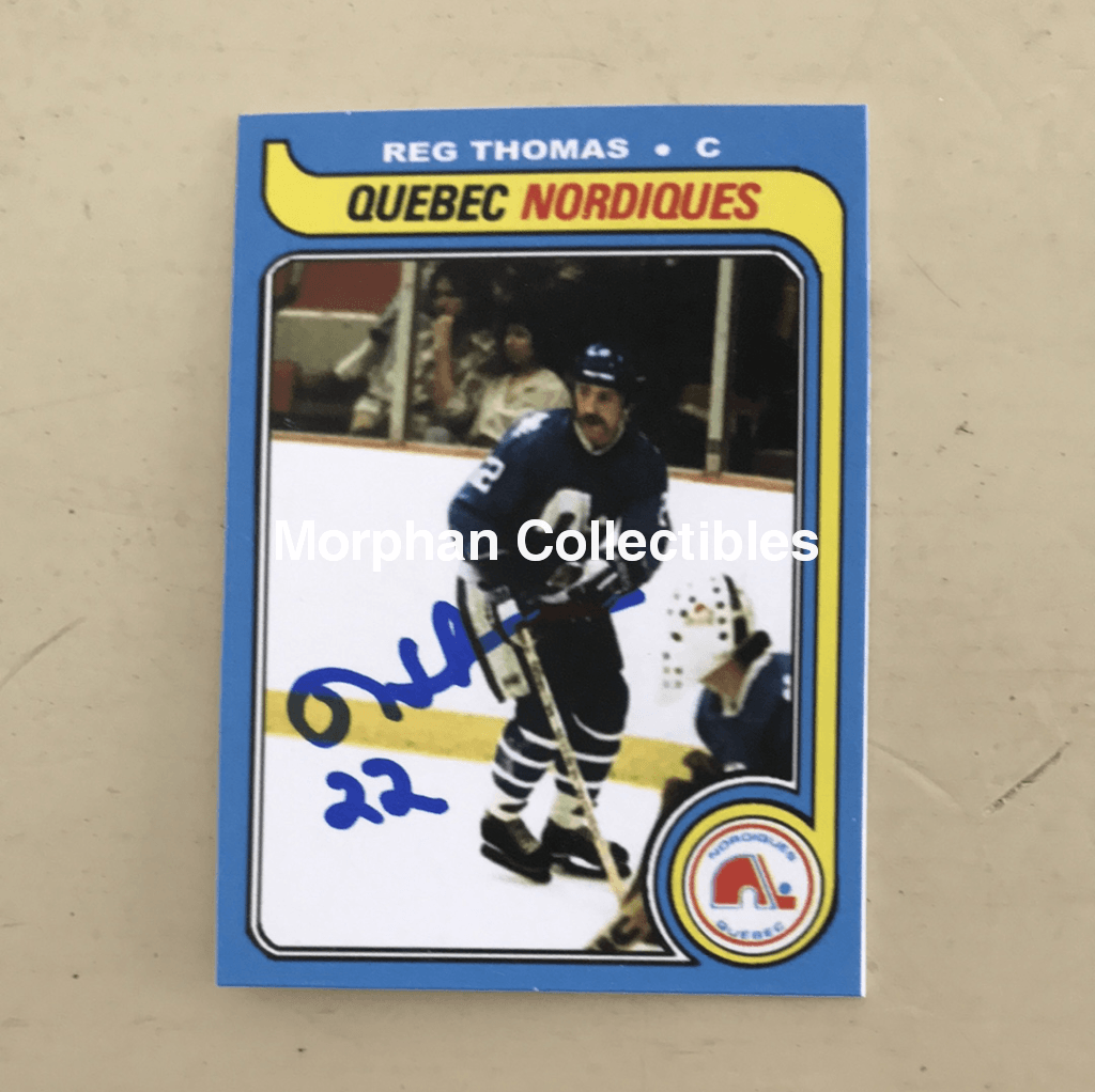 Reg Thomas - Custom Autographed Cards 2 Card