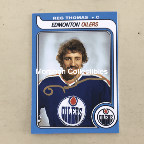 Reg Thomas - Custom Autographed Cards 4 Card