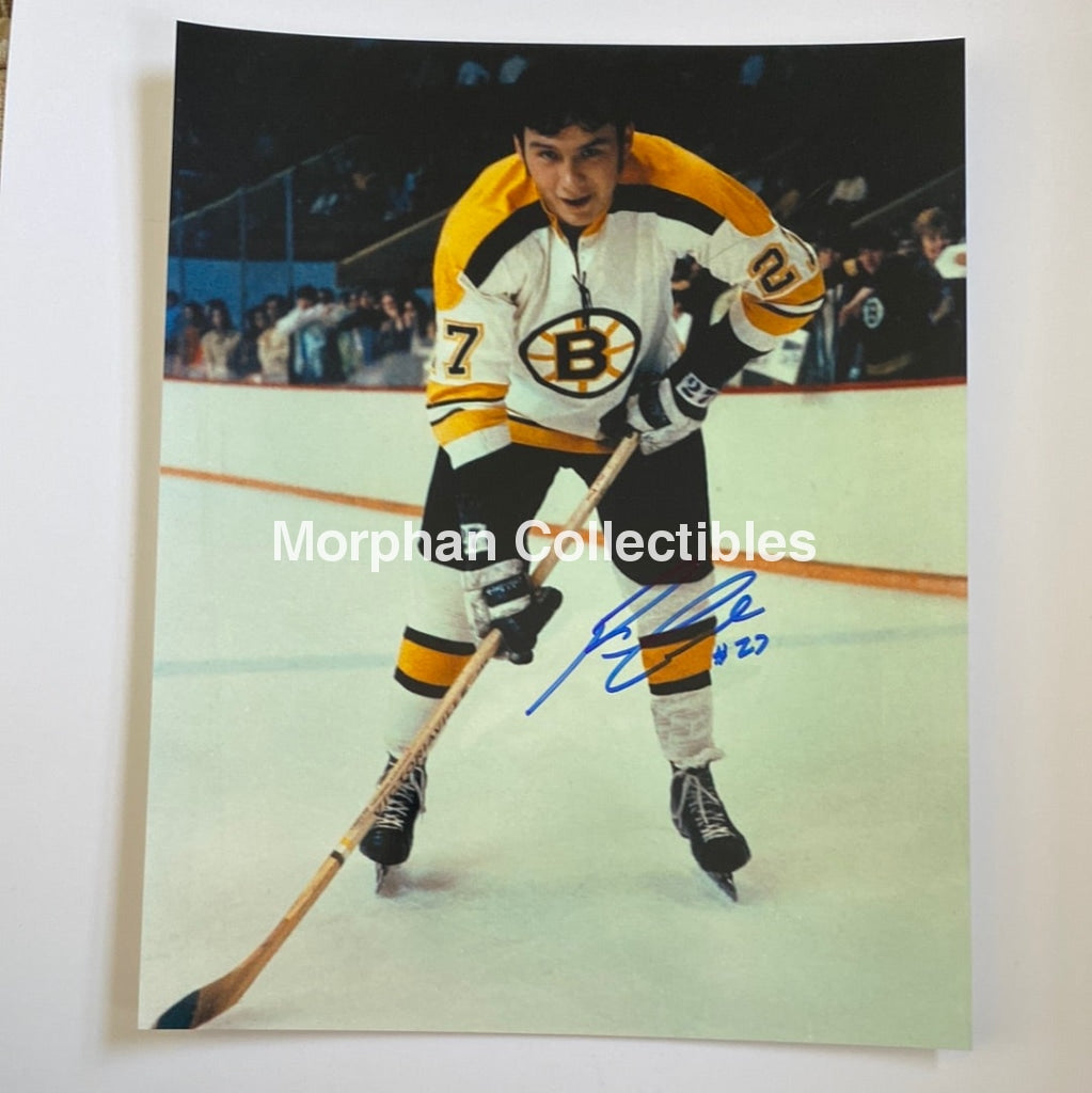 Reggie Leach - Autographed 8X10 Photo Boston Bruins