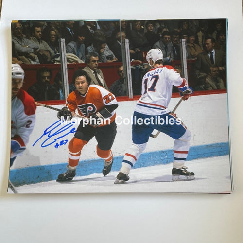 Reggie Leach - Autographed 8X10 Photo Philadelphia Flyers