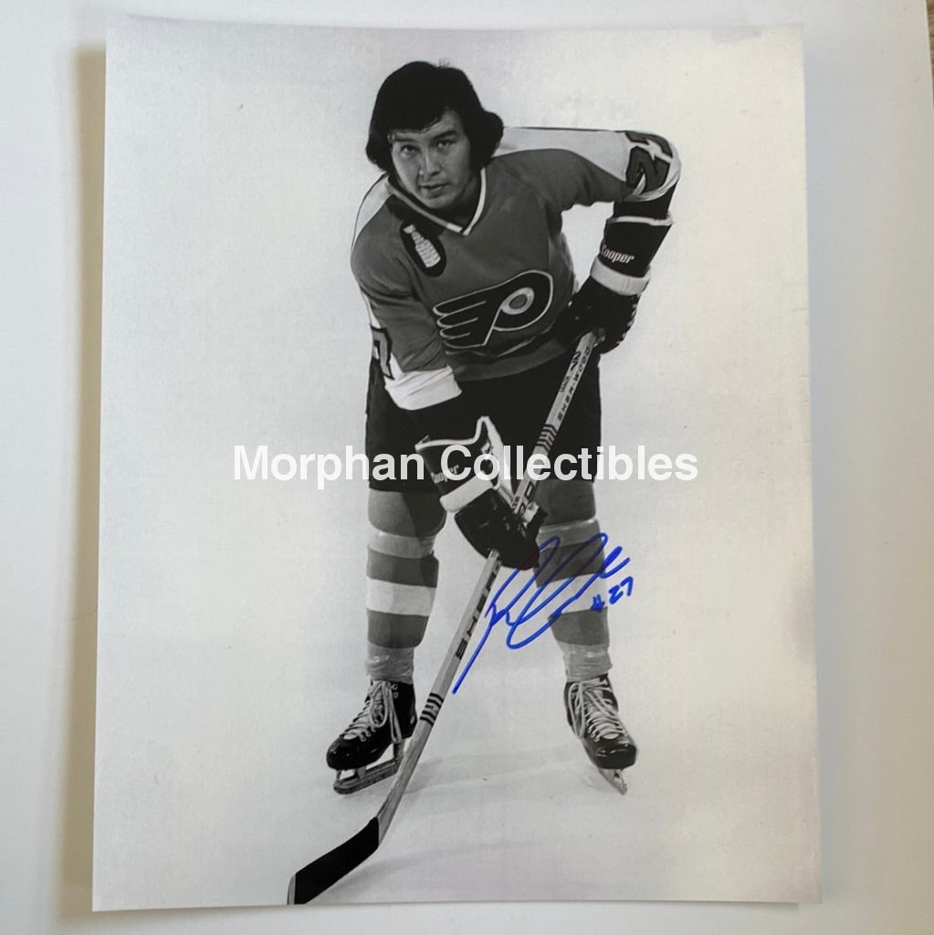 Reggie Leach - Autographed 8X10 Photo Philadelphia Flyers