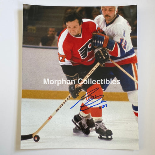 Reggie Leach - Autographed 8X10 Photo Philadelphia Flyers