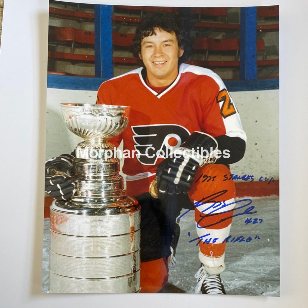 Reggie Leach - Autographed 8X10 Photo Philadelphia Flyers