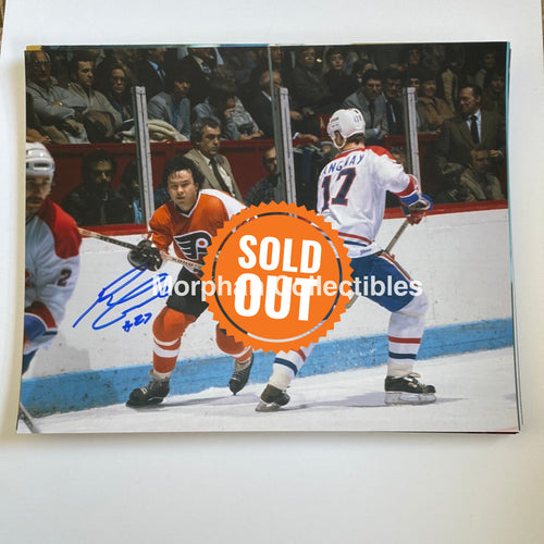 Reggie Leach - Autographed 8X10 Photo Philadelphia Flyers