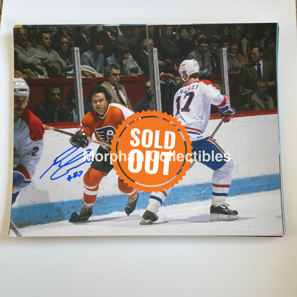 Reggie Leach - Autographed 8X10 Photo Philadelphia Flyers