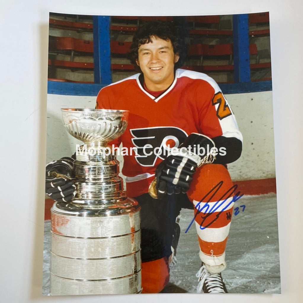 Reggie Leach - Autographed 8X10 Photo Philadelphia Flyers