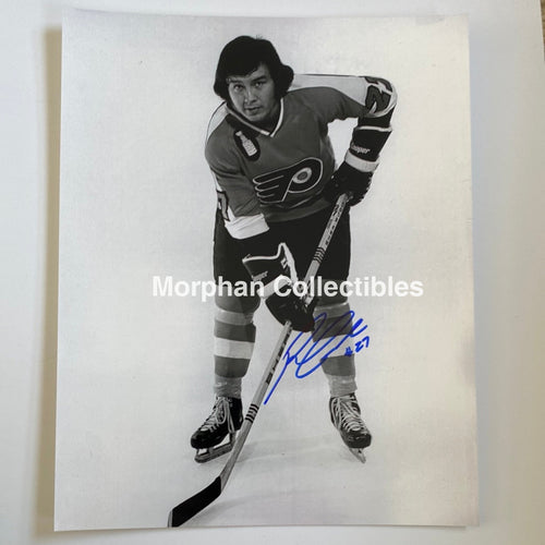 Reggie Leach - Autographed 8X10 Photo Philadelphia Flyers