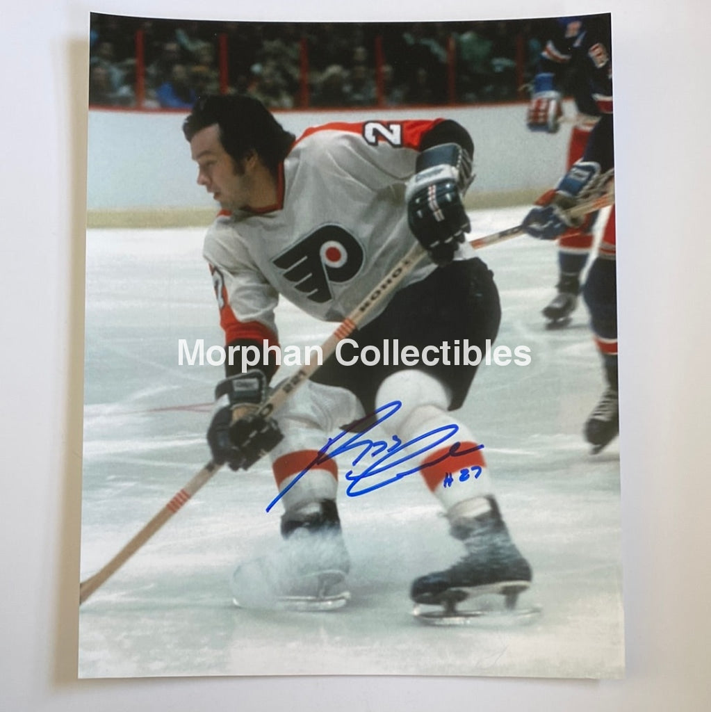 Reggie Leach - Autographed 8X10 Photo Philadelphia Flyers