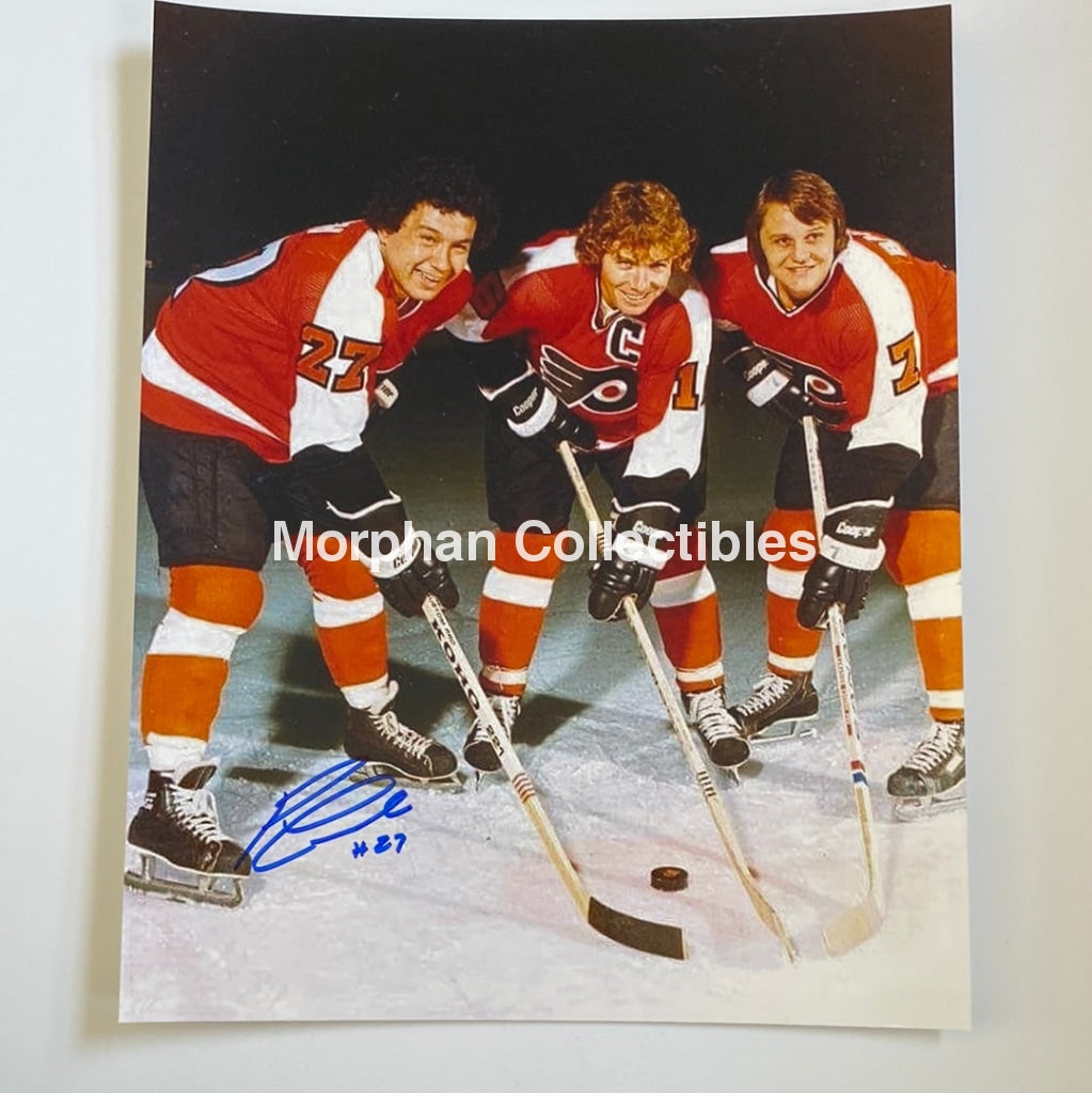 Reggie Leach - Autographed 8X10 Photo Philadelphia Flyers