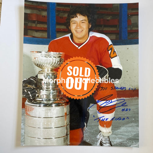 Reggie Leach - Autographed 8X10 Photo Philadelphia Flyers