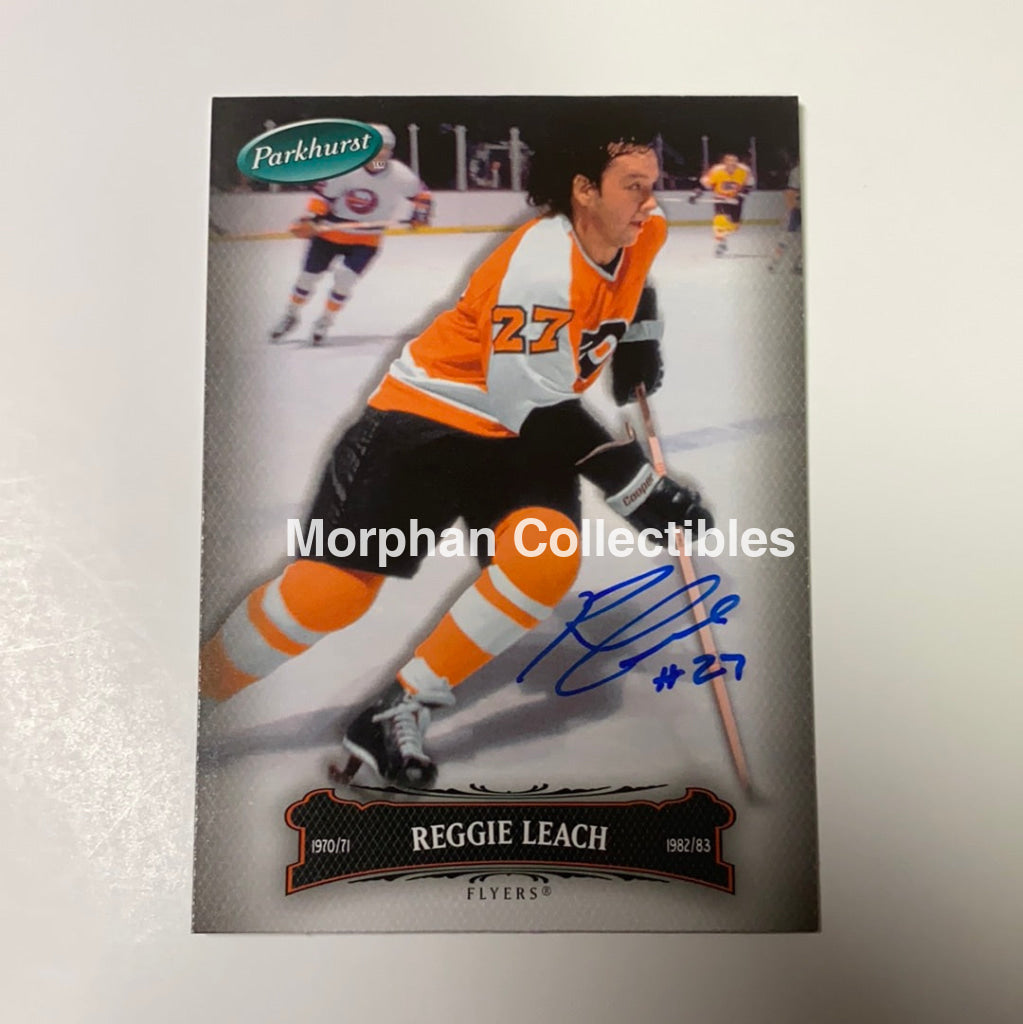 Reggie Leach Autographed Card - 2007 Parkhurst