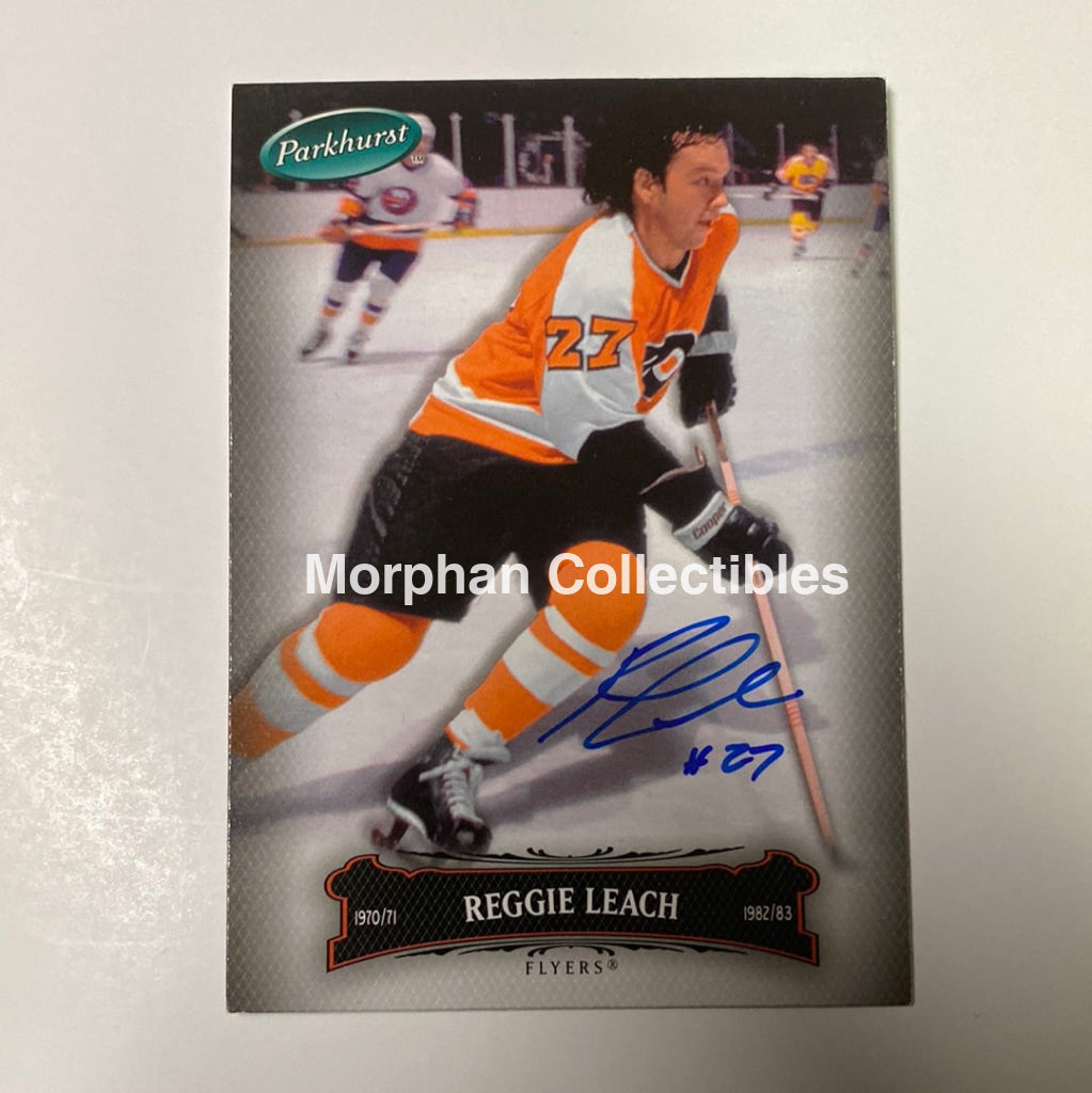Reggie Leach Autographed Card - 2007 Parkhurst