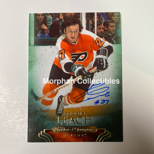 Reggie Leach Autographed Card - 2011 Parkhurst