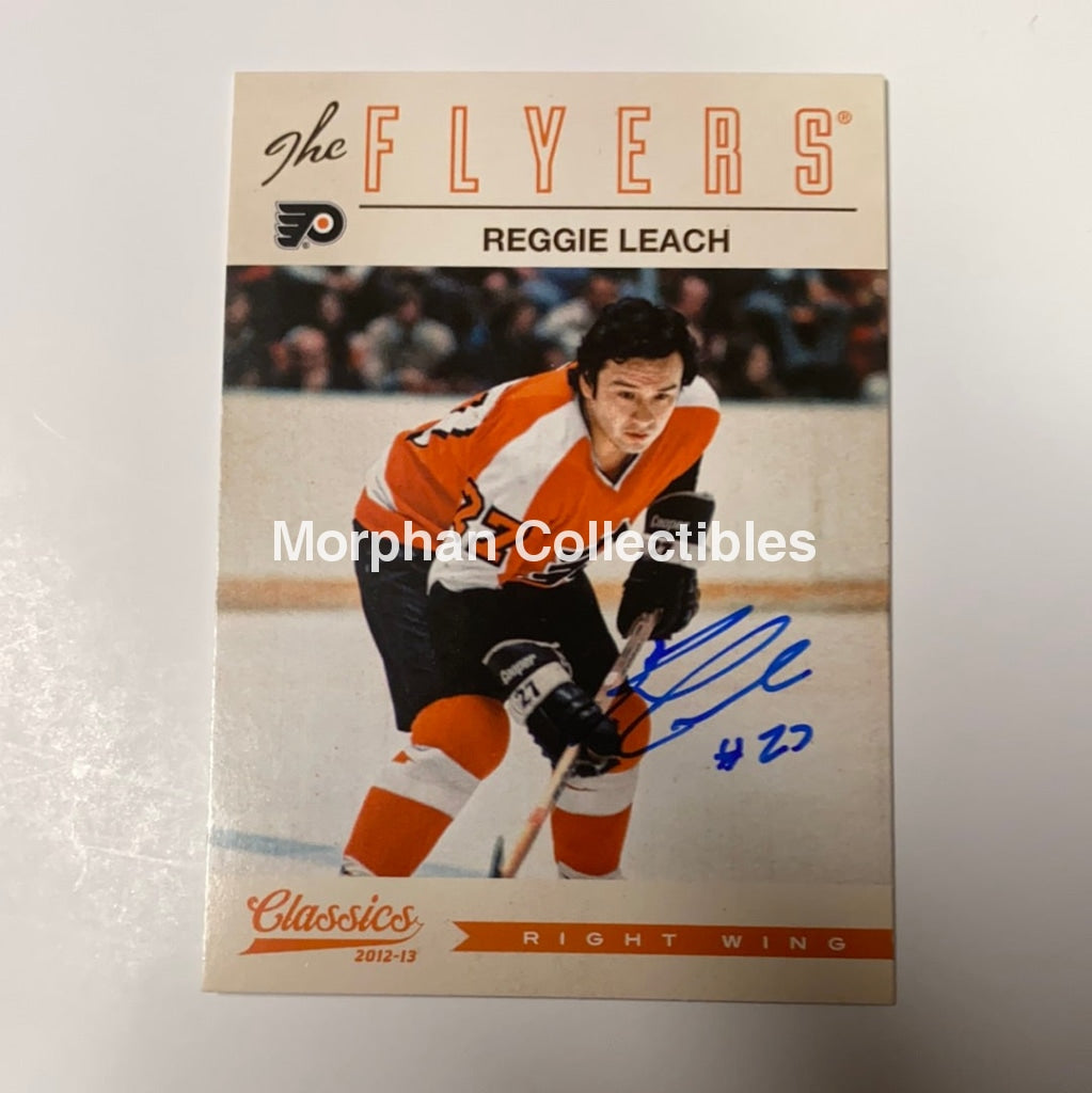 Reggie Leach Autographed Card - 2012-13 Classics