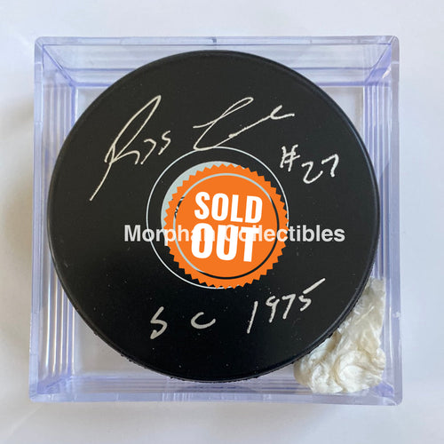 Reggie Leach - Autographed Philadelphia Flyers Puck