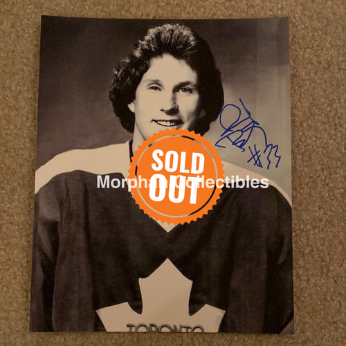 Reid Bailey - Autographed 8X10 Photo Toronto Maple Leafs