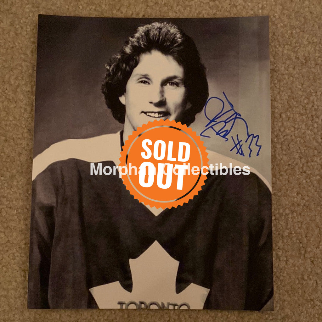 Reid Bailey - Autographed 8X10 Photo Toronto Maple Leafs