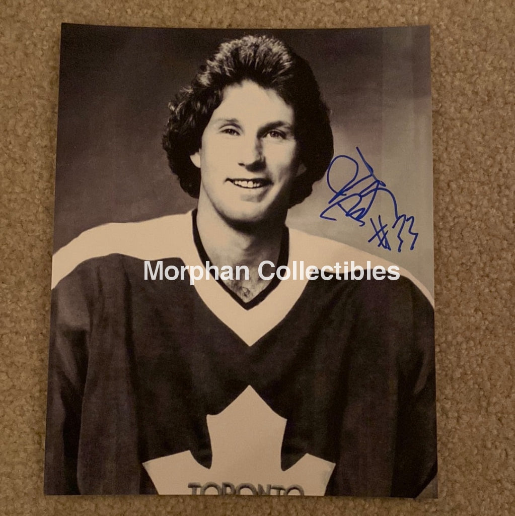 Reid Bailey - Autographed 8X10 Photo Toronto Maple Leafs