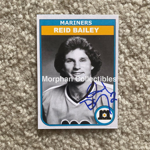 Reid Bailey - Autographed Card Custom