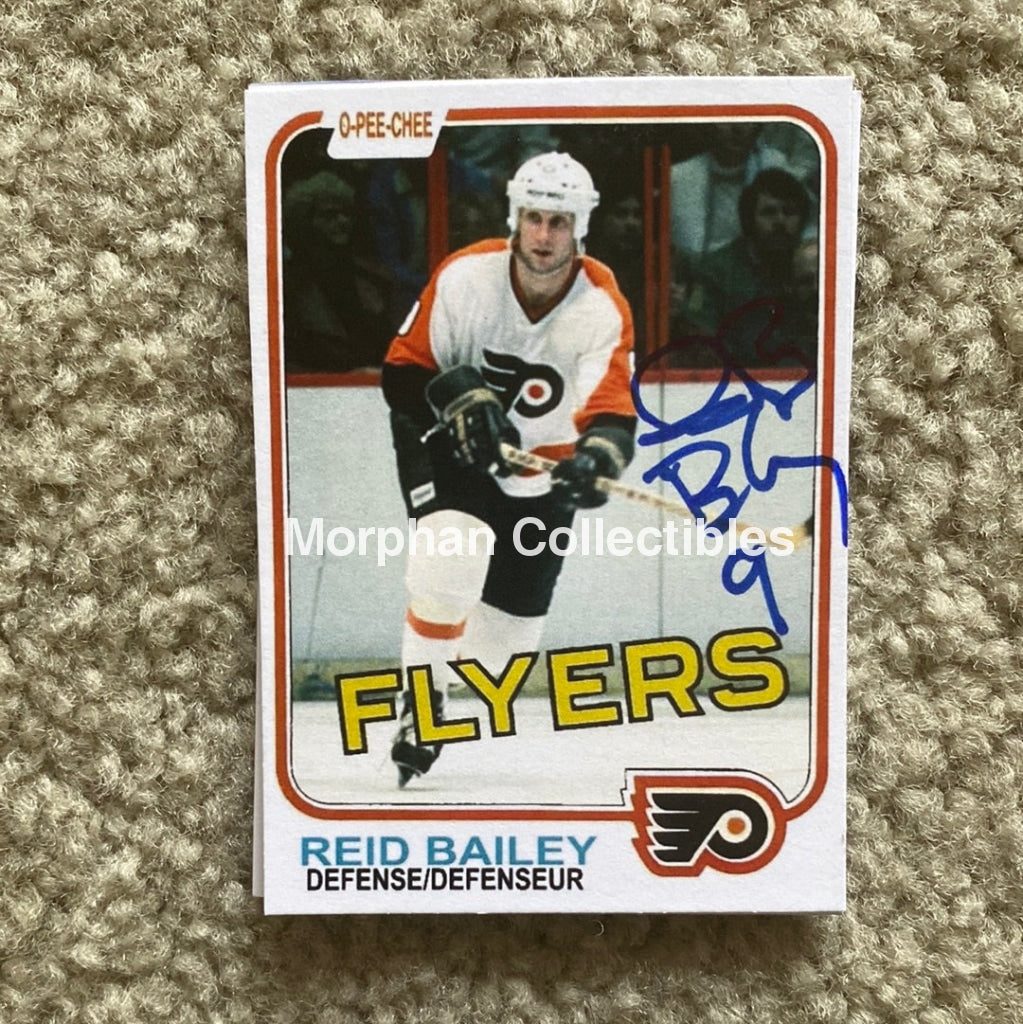 Reid Bailey - Autographed Card Custom