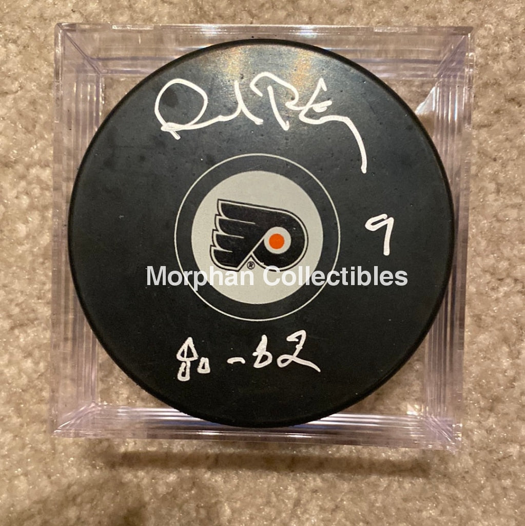 Reid Bailey - Autographed Puck Philadelphia Flyers