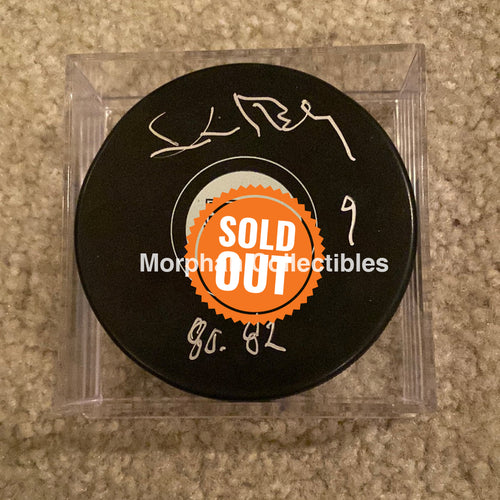 Reid Bailey - Autographed Puck Philadelphia Flyers