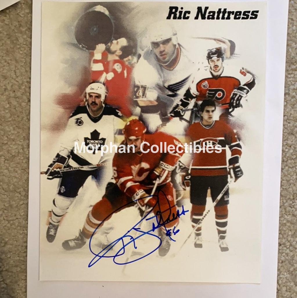 Ric Nattress - Autographed 8X10 Photo Collage