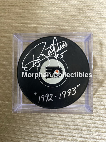 Ric Nattress - Autographed Toronto Puck