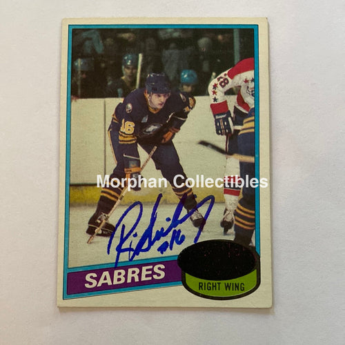 Ric Seiling - Autographed Card 1980-81 Topps