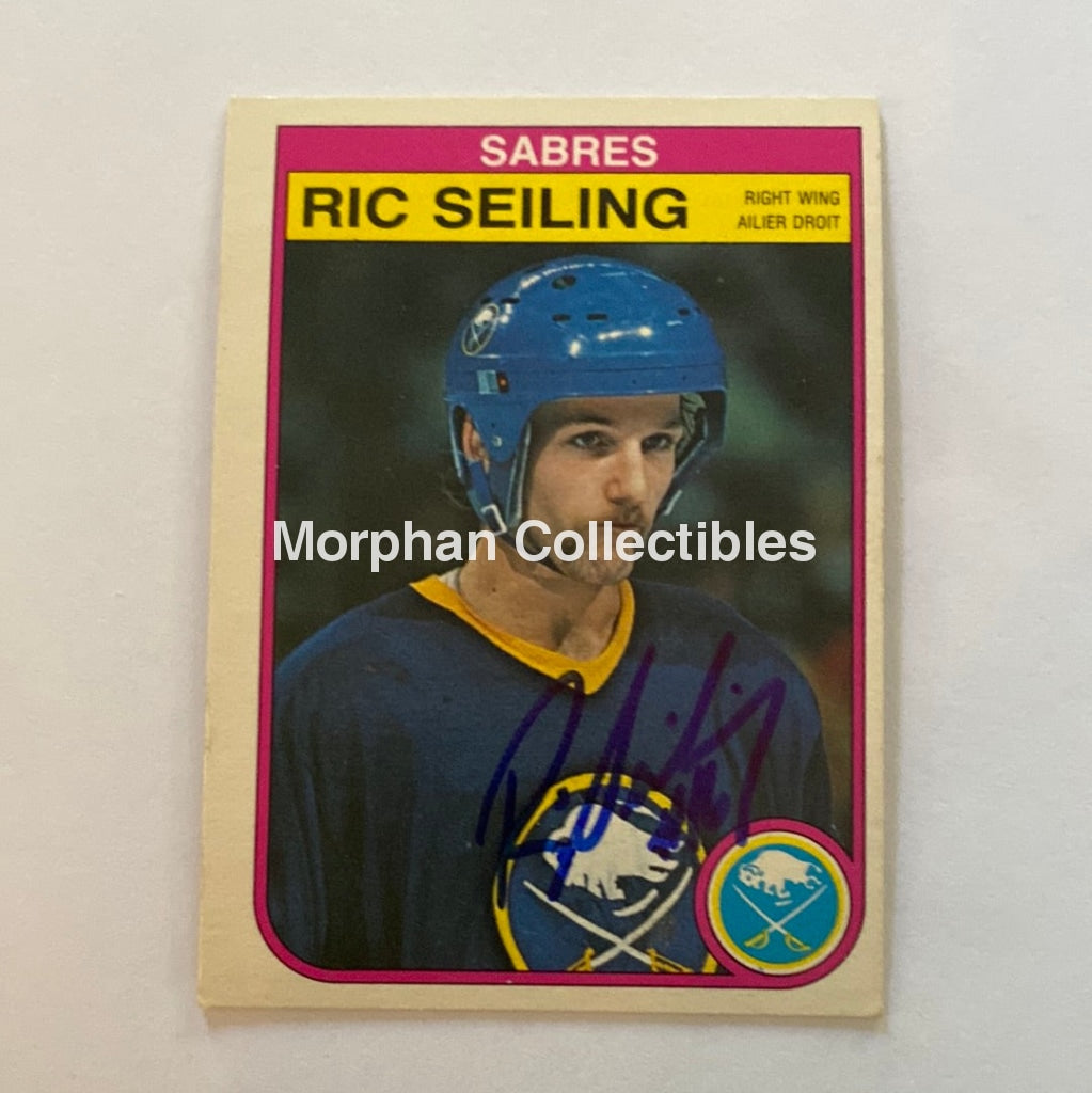 Ric Seiling - Autographed Card 1982-83 Opc