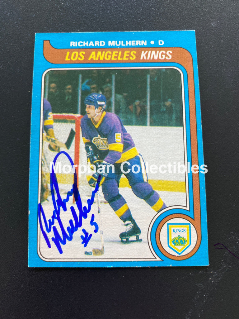 Richard Mulhern - Autographed Card Opc 1979-80