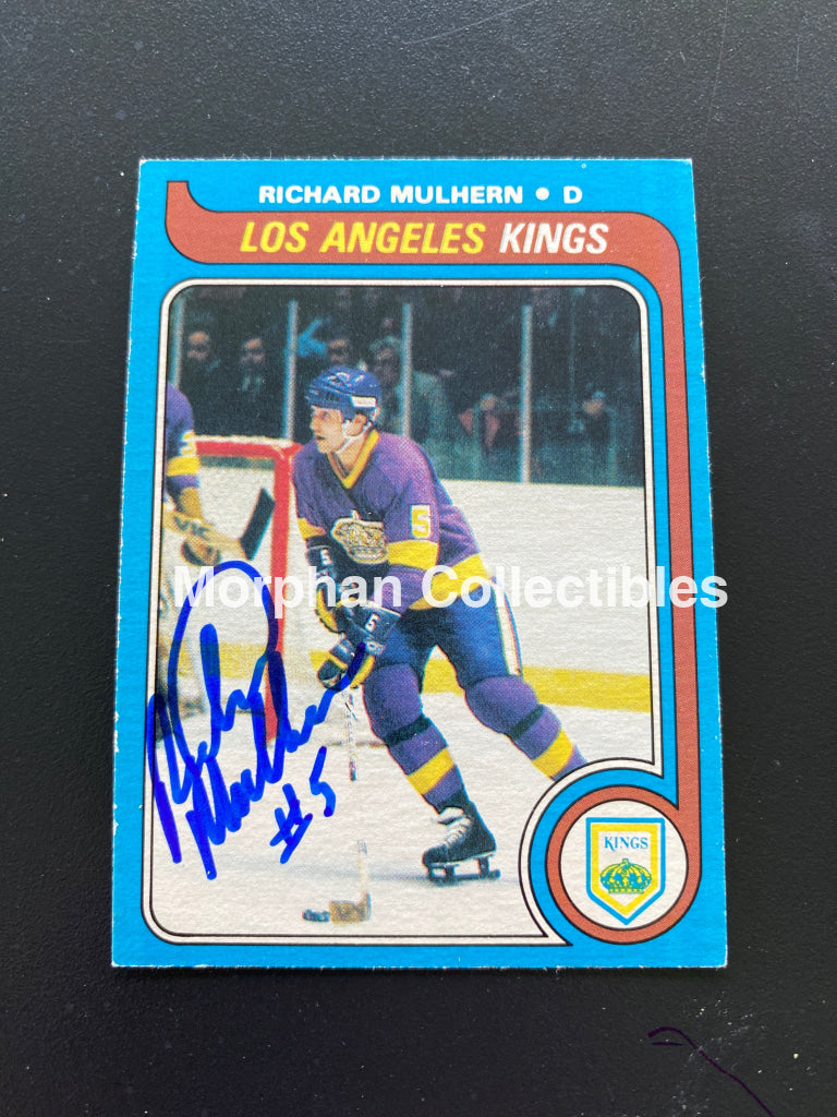 Richard Mulhern - Autographed Card Opc 1979-80