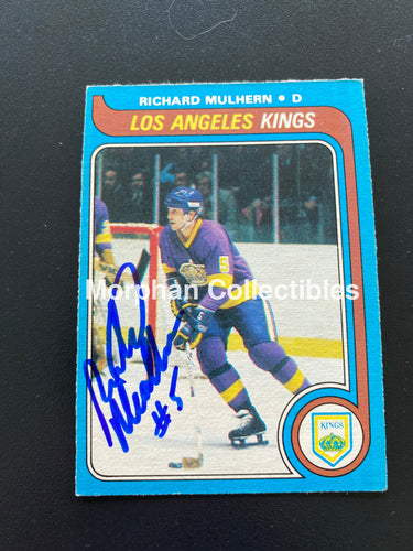 Richard Mulhern - Autographed Card Opc 1979-80