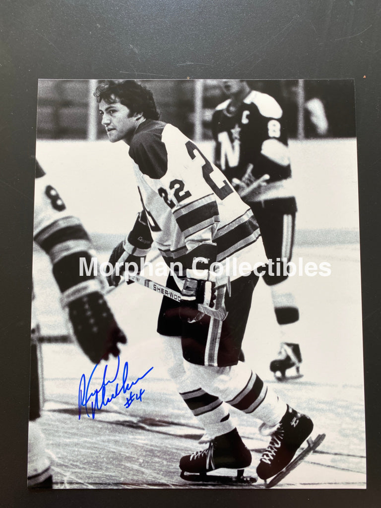 Richard Mulhern- Autographed Photo - Atlanta Flames 8X10