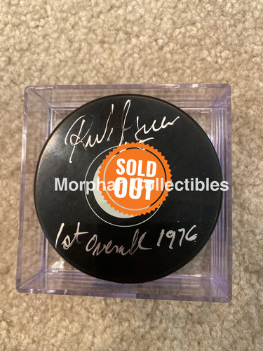Rick Green - Autographed Puck Washington Capitals