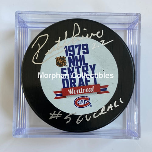 Rick Vaive - Autographed 1979 Nhl Draft Puck